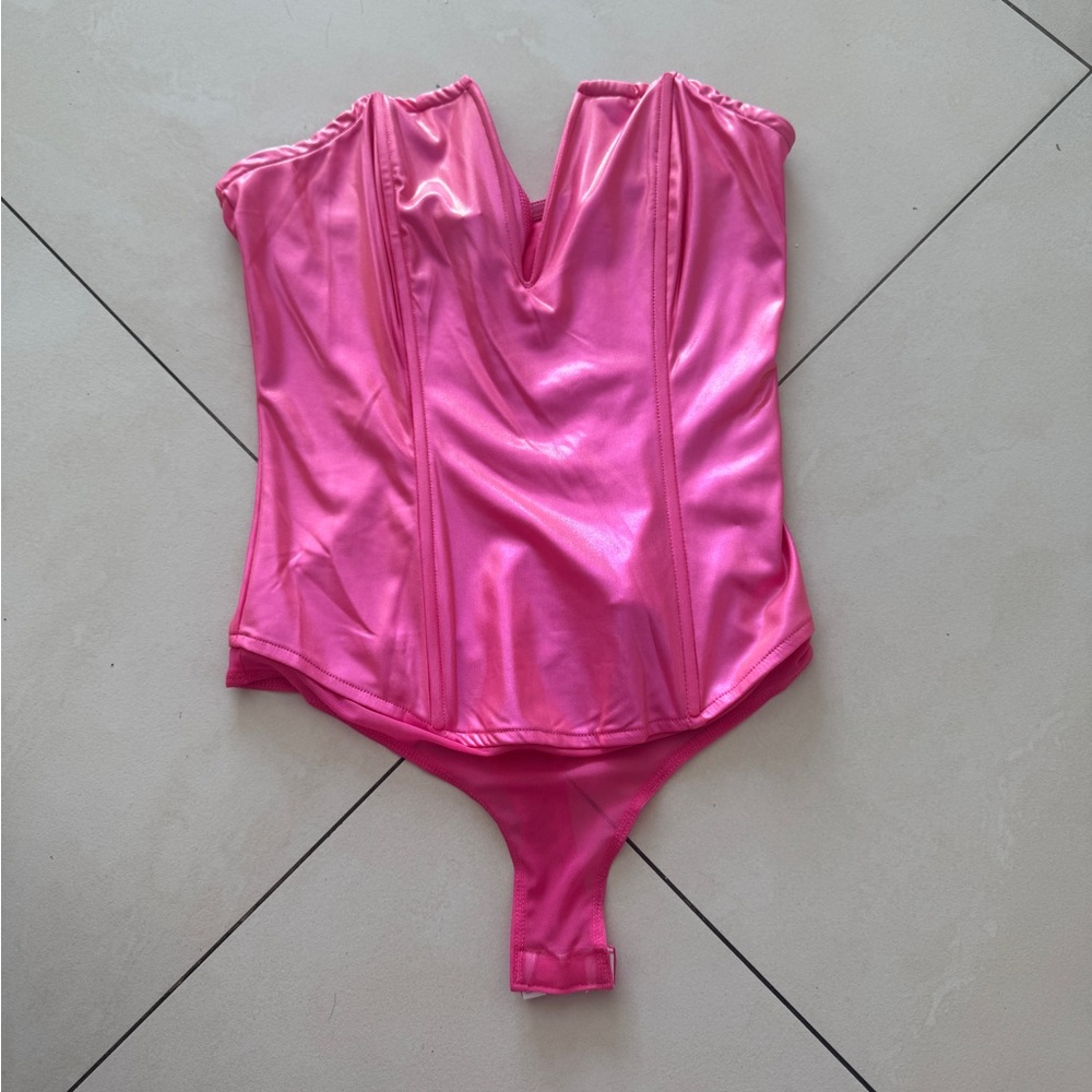 Fashionnova pink bodysuit
